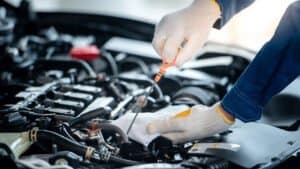 Chequeo del vehículo.